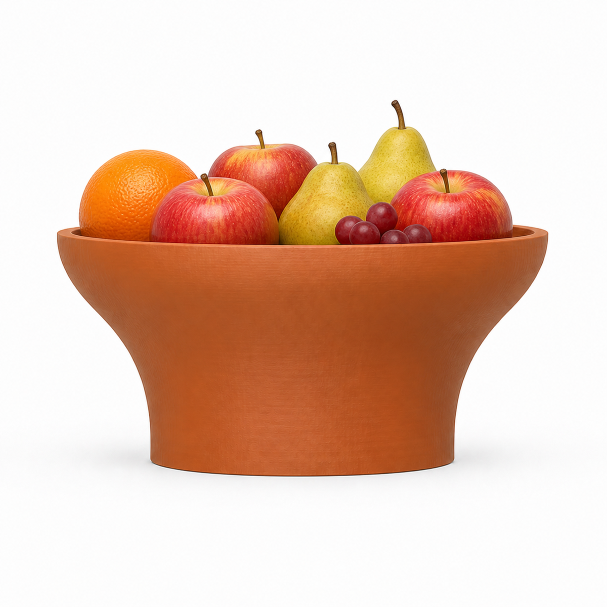 Modena Fruit Bowl - Brown
