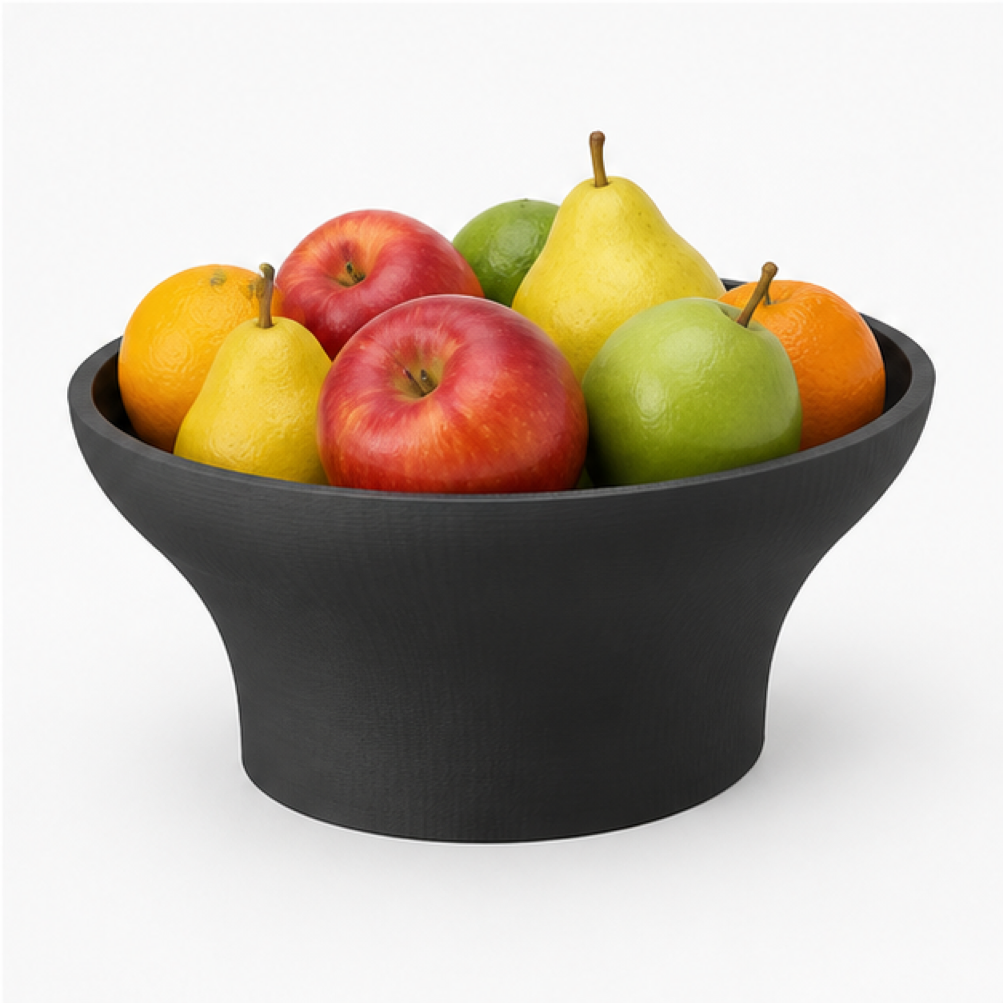 Modena Fruit Bowl - Black