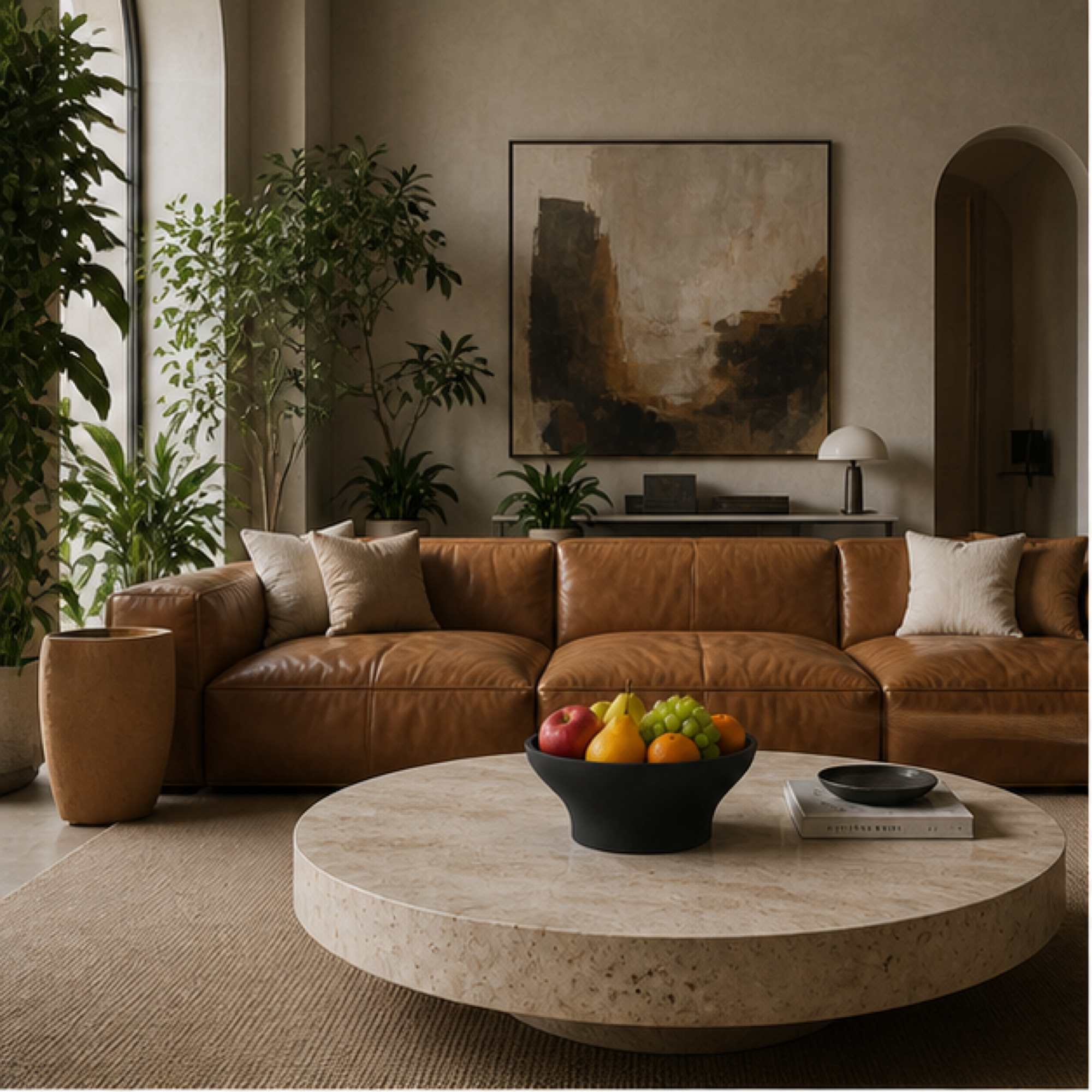 Modena Fruit Bowl - Black