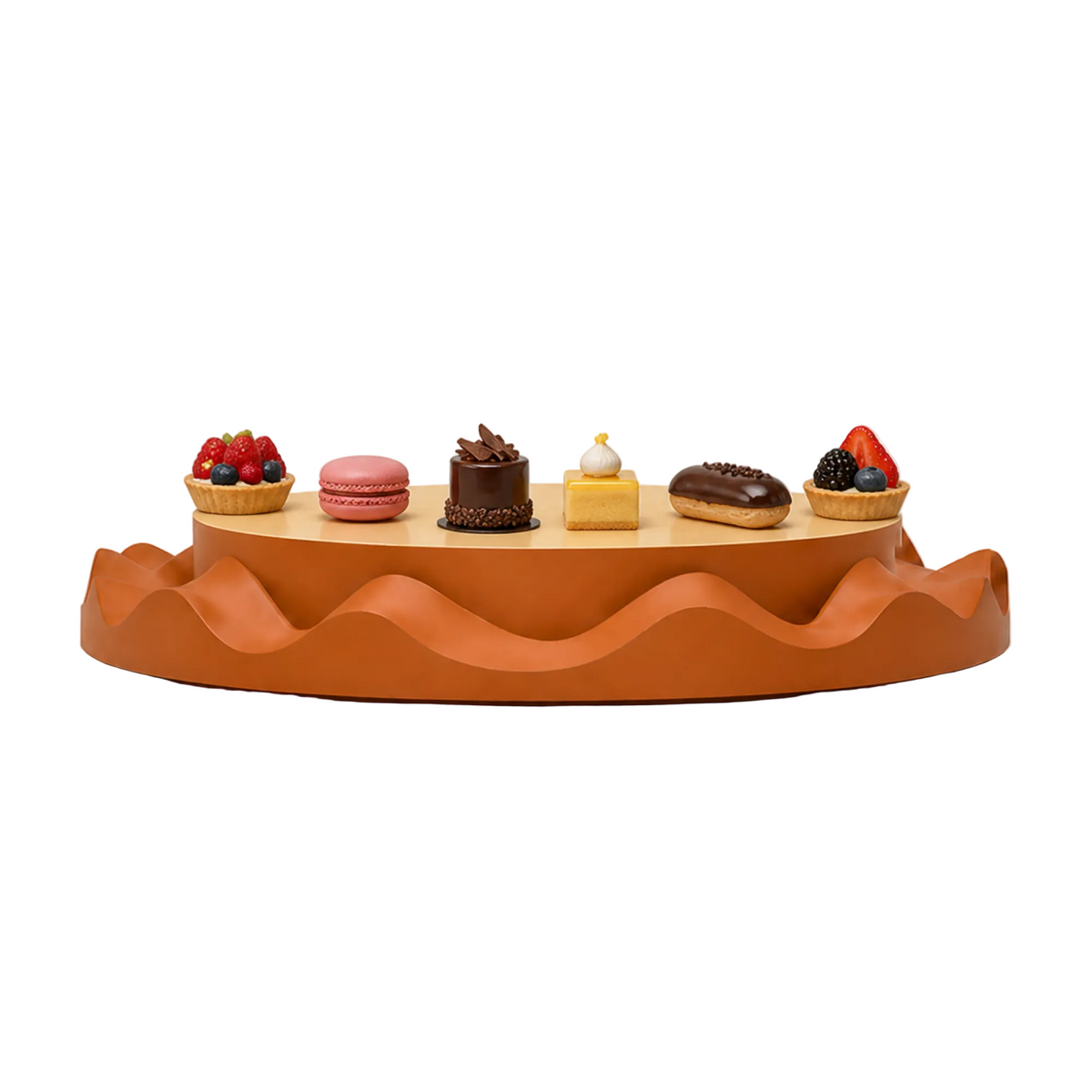 Mosso Cake Stand - Brown
