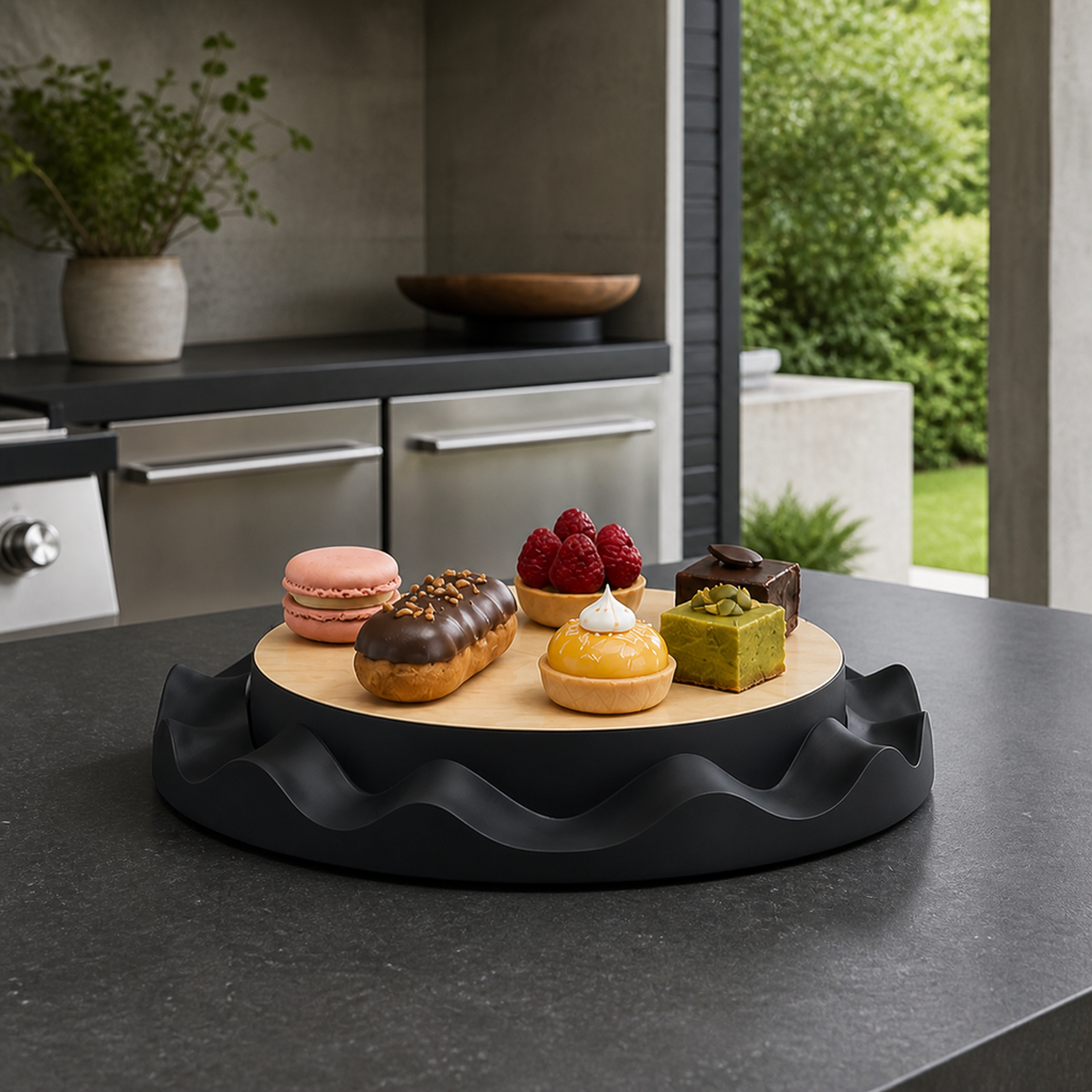 Mosso Cake Stand - Black