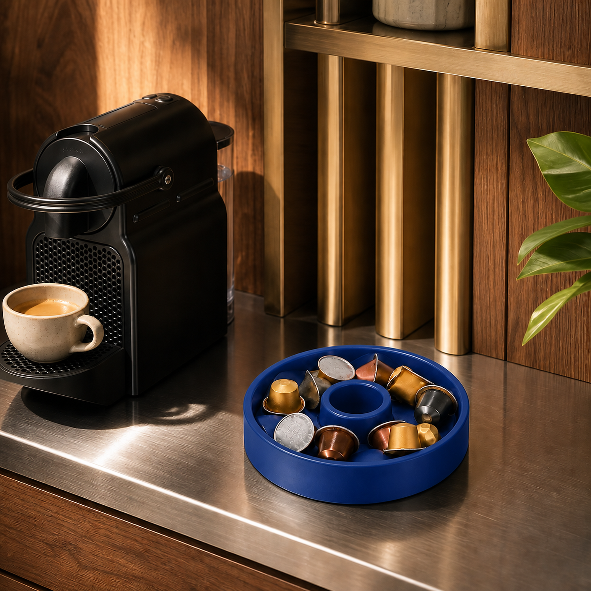 Mosso Universal Coffee Capsule Holder - Royal Blue