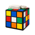 Retro Cube Coffee Table – multicolor functional use view