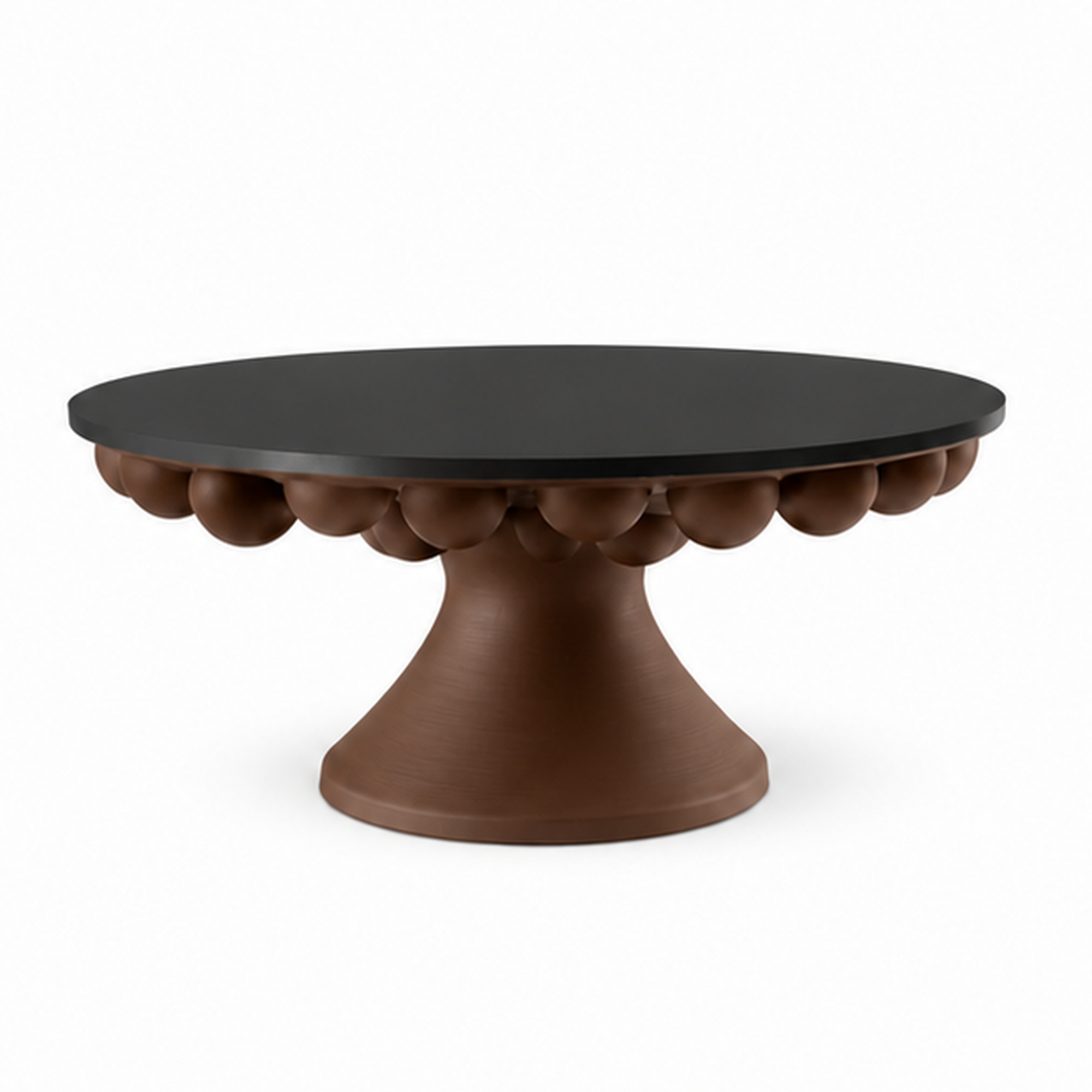 Numana Cake Stand (plexiglas) - Brown
