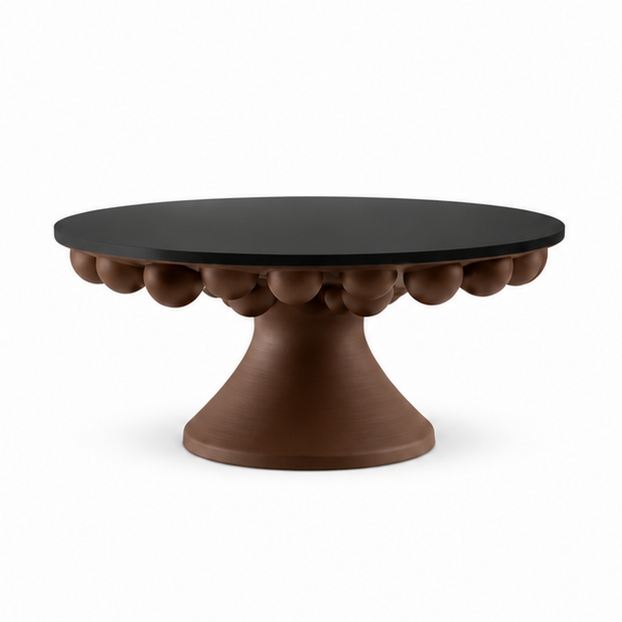 Numana Cake Stand (plexiglas) - Brown