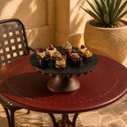 Numana Cake Stand (plexiglas) - Brown
