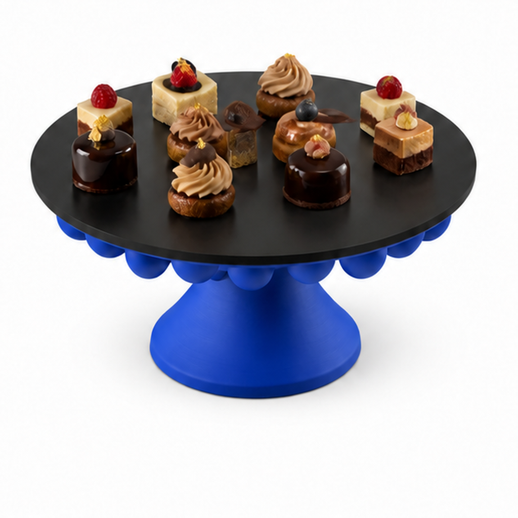 Numana Cake Stand (plexiglas) - Royal Blue