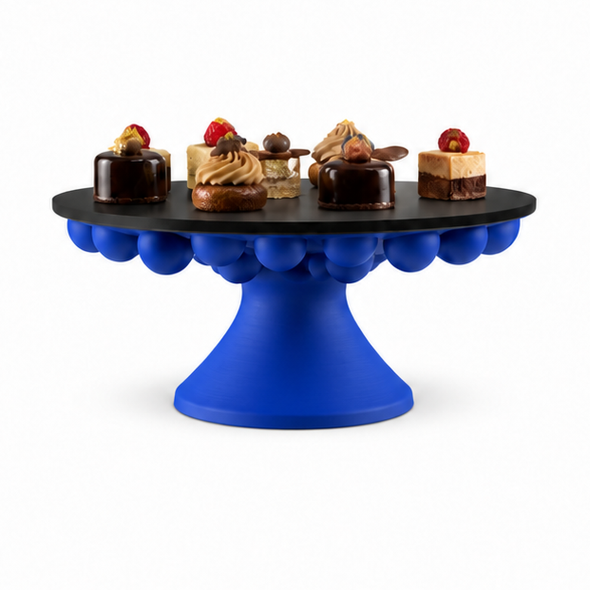 Numana Cake Stand (plexiglas) - Royal Blue