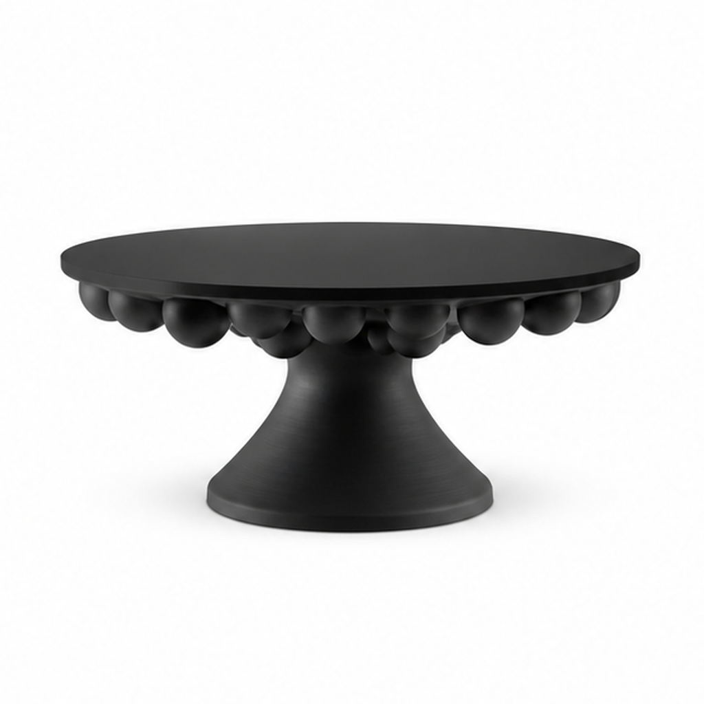 Numana Cake Stand (plexiglas) - Black