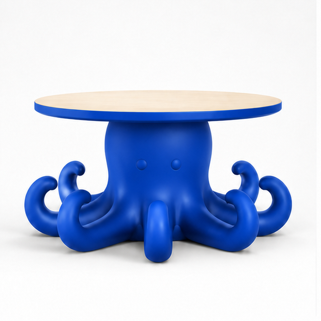 Octopus Cake Stand - Royal Blue