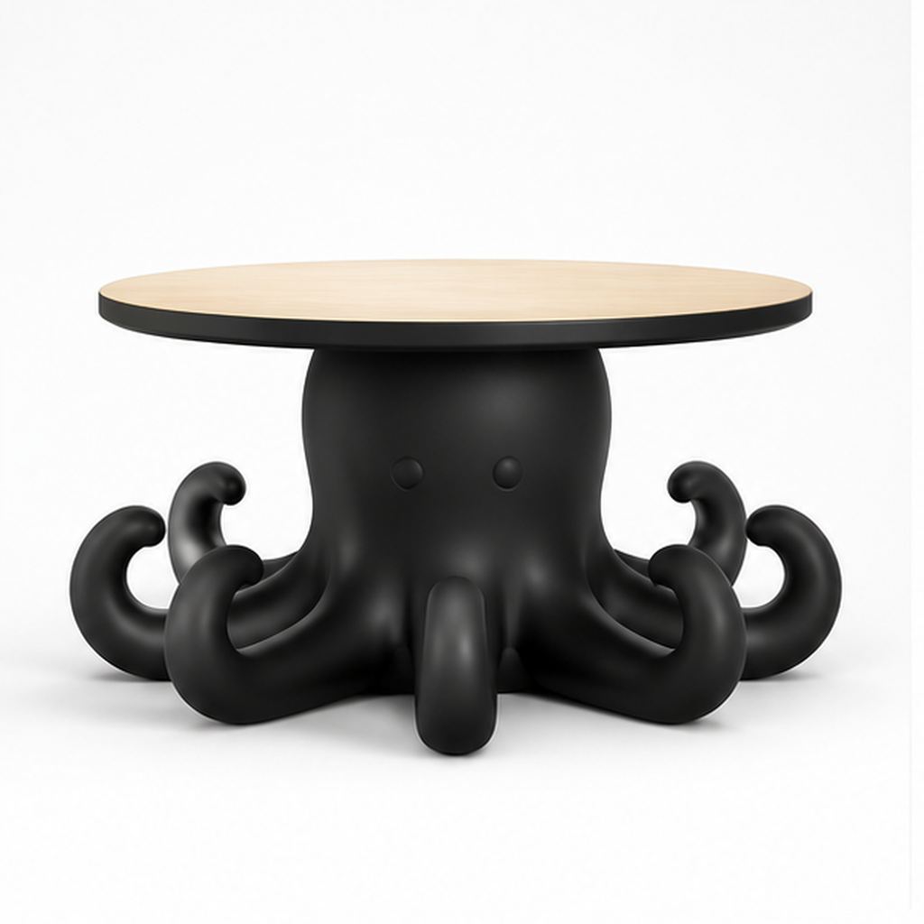 Octopus Cake Stand - Black