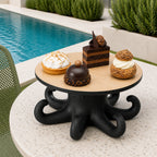 Octopus Cake Stand - Black
