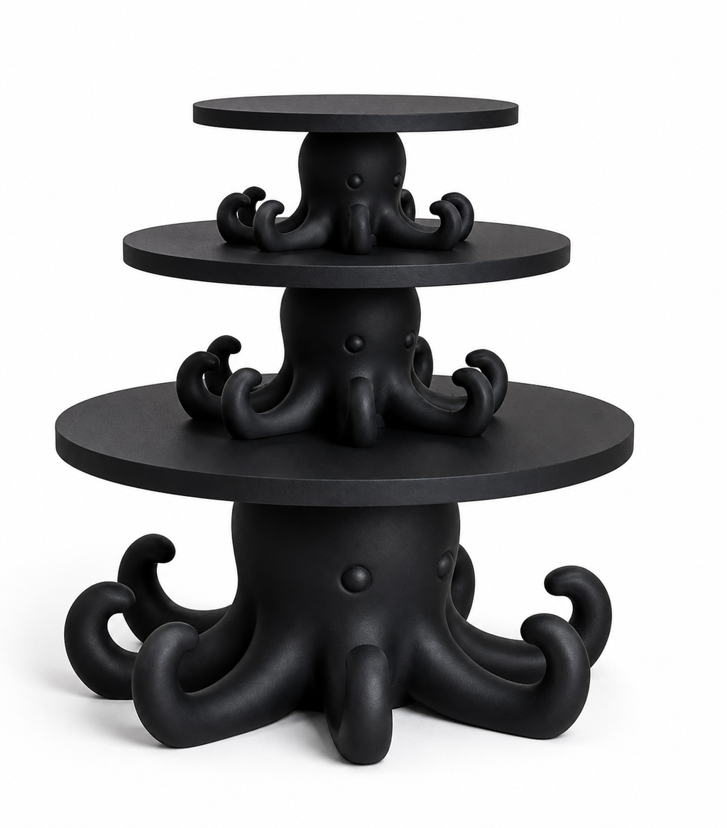 Octopus Etagère - Black