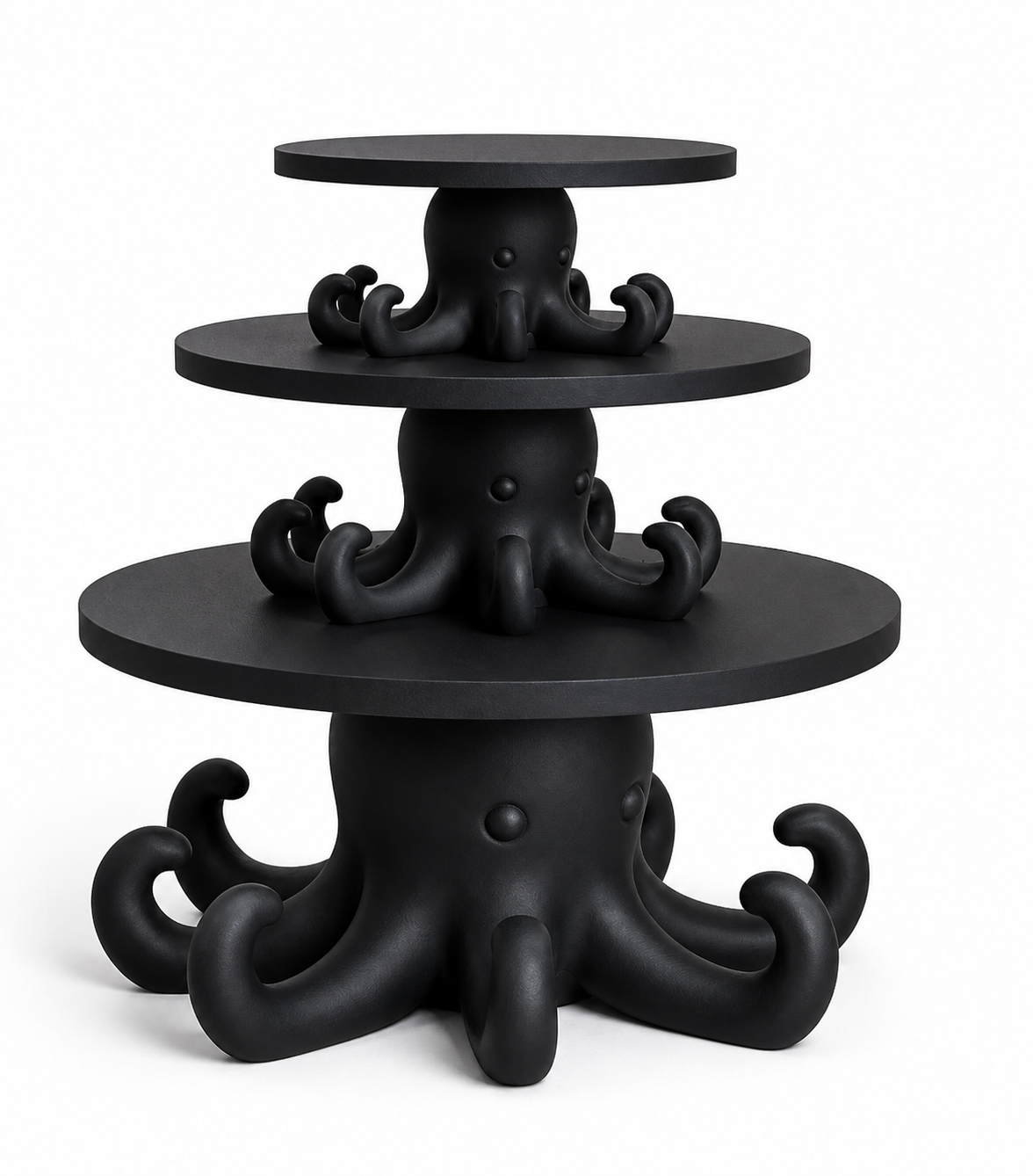 Octopus Etagère - Black
