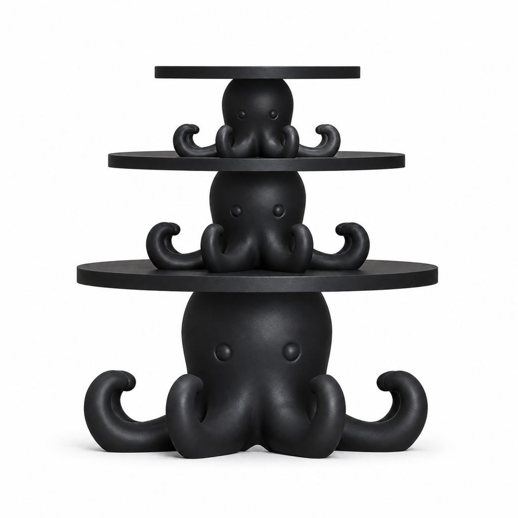 Octopus Etagère - Black