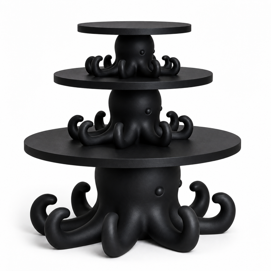 Octopus Etagère - Black
