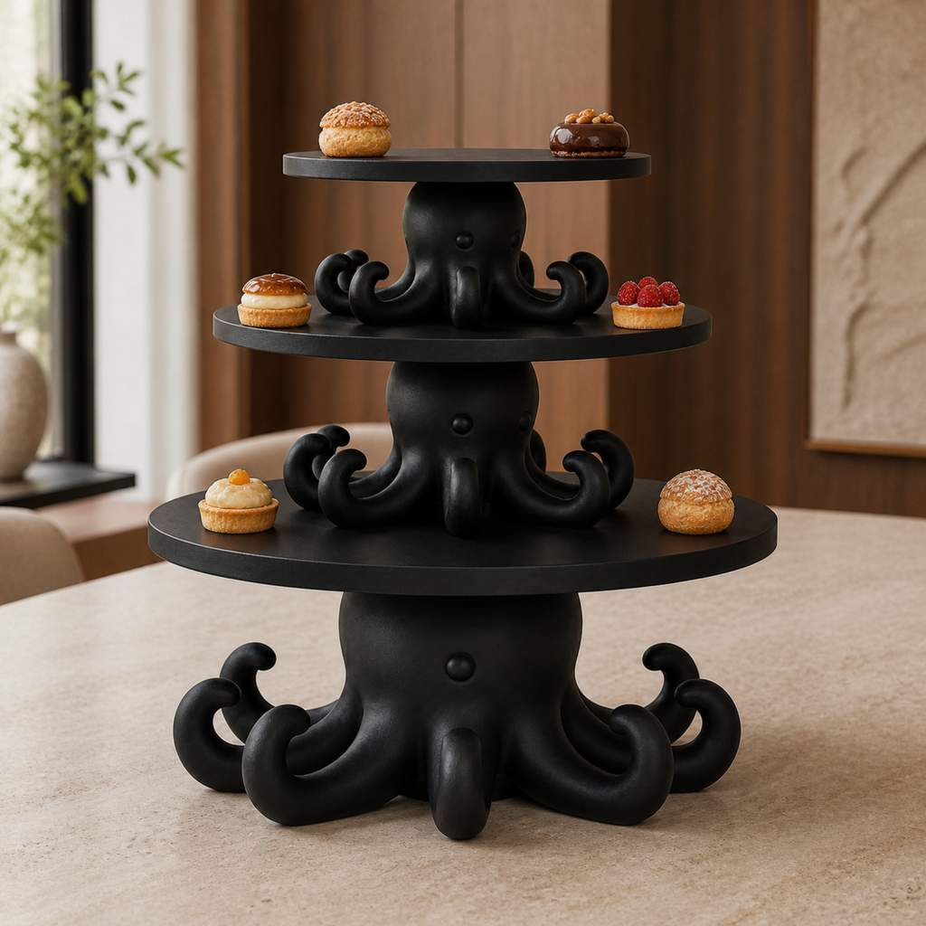 Octopus Etagère - Black