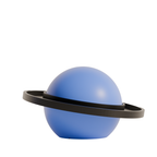 Fiastra Orbit Nespresso Capsule Holder - Blue - orbit blauw zijaanzicht 1