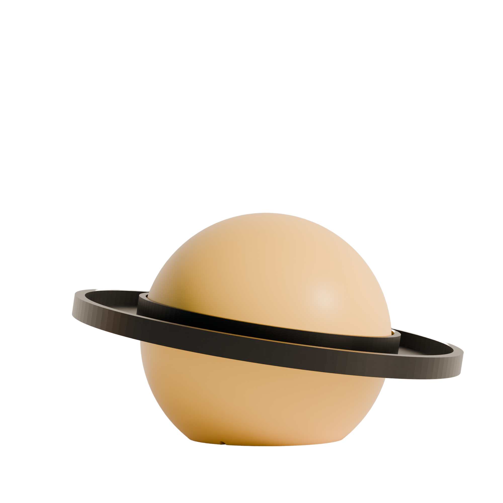 Fiastra Orbit Nespresso Capsule Holder - Yellow - orbit geel zijaanzicht 1