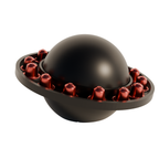 Fiastra Orbit Nespresso Capsule Holder - Black - orbit zwart schuin vooraanzicht 1