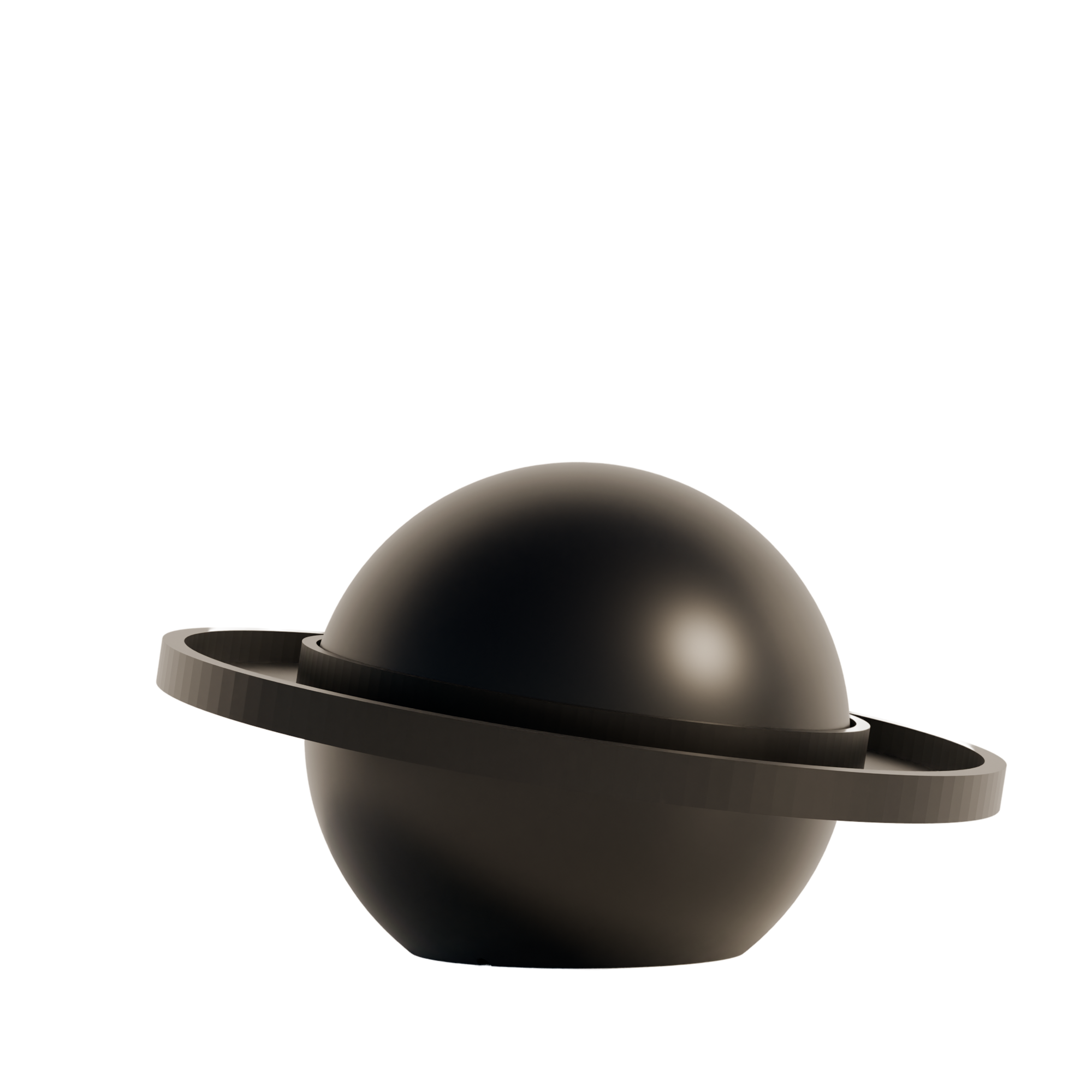Fiastra Orbit Nespresso Capsule Holder - Black - orbit zwart zijaanzicht 1
