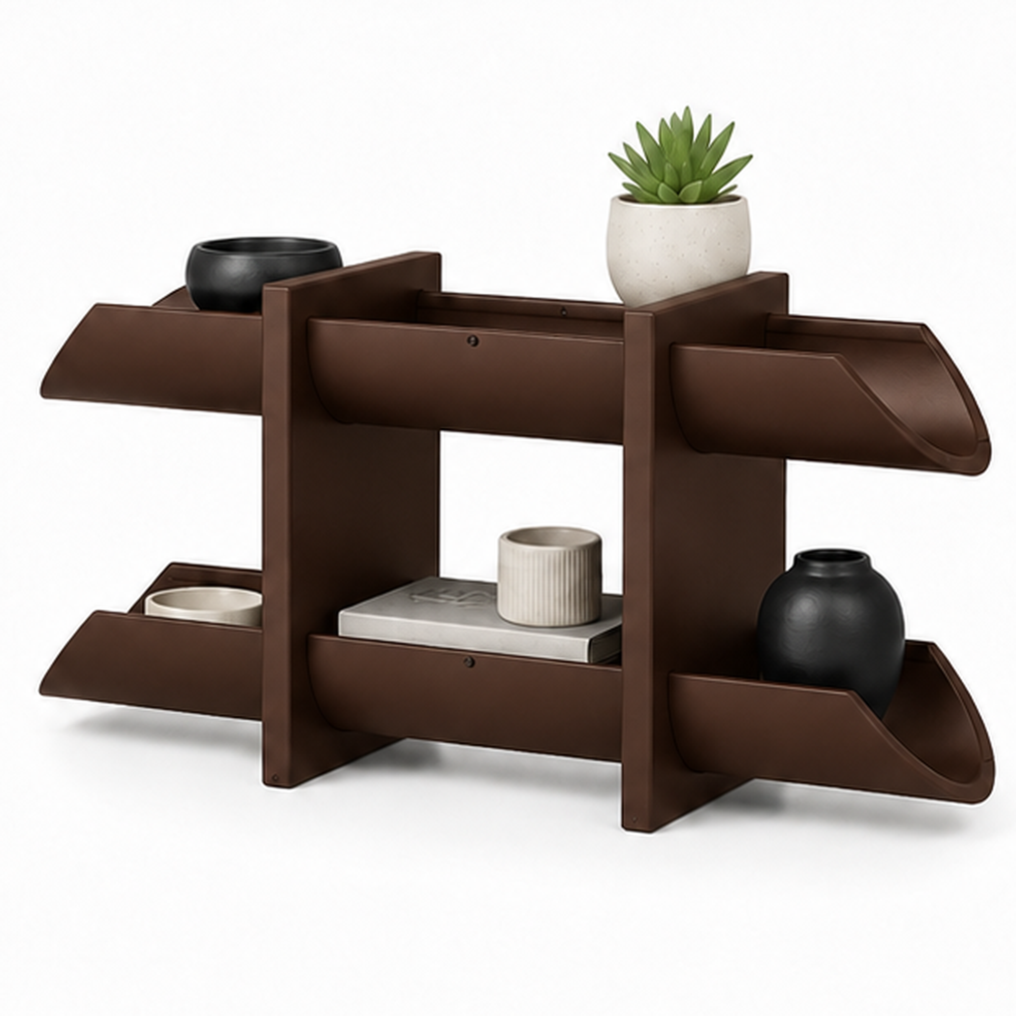 Palermo Etagere - Brown