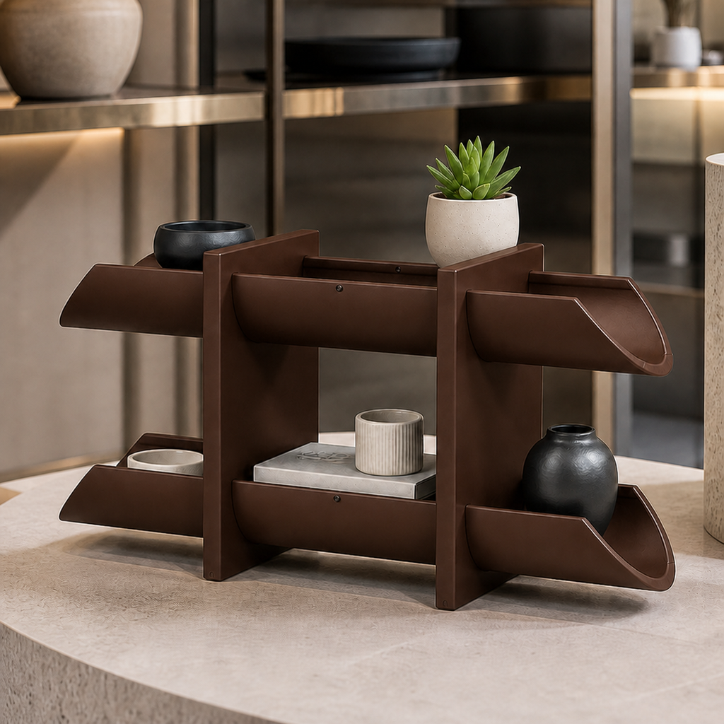 Palermo Etagere - Brown