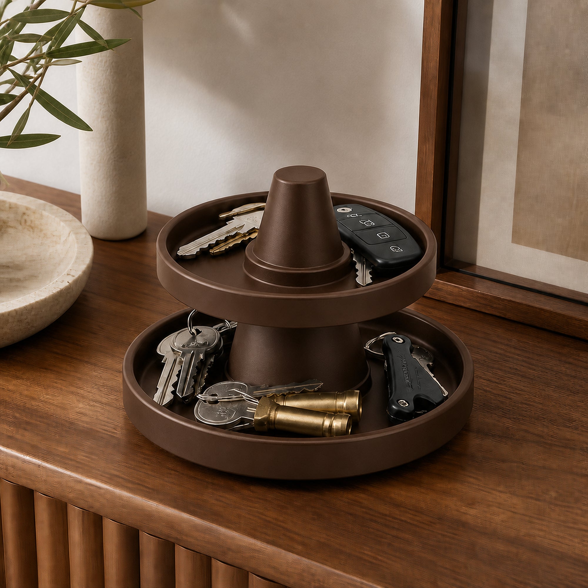 Pion Sleutel Organizer - Brown