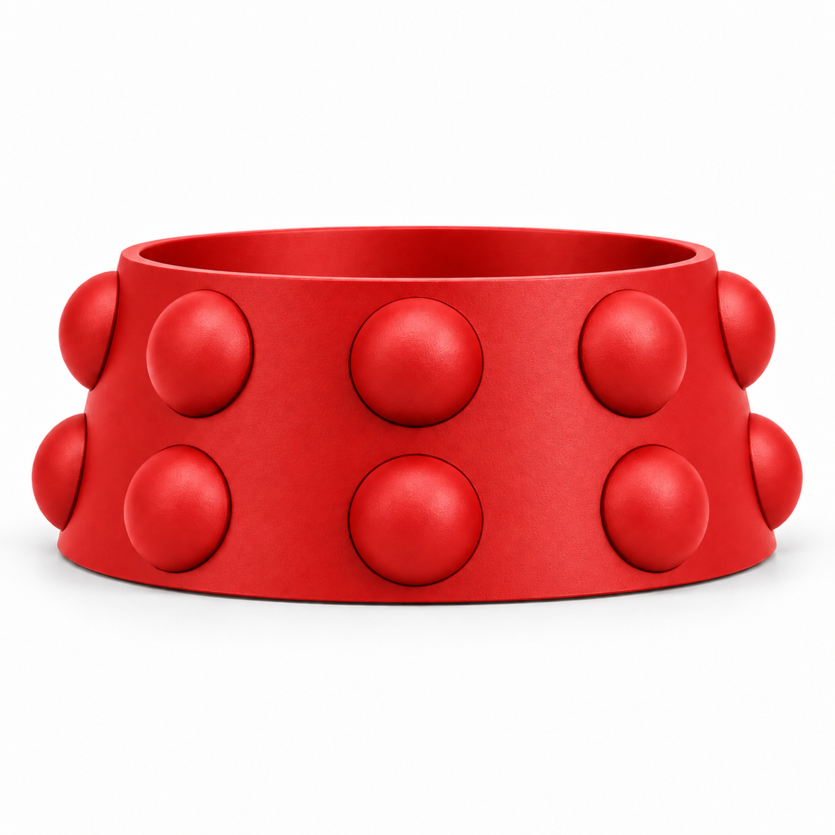 Conerelle Fruit Bowl – red front empty conerelle fruit bowl