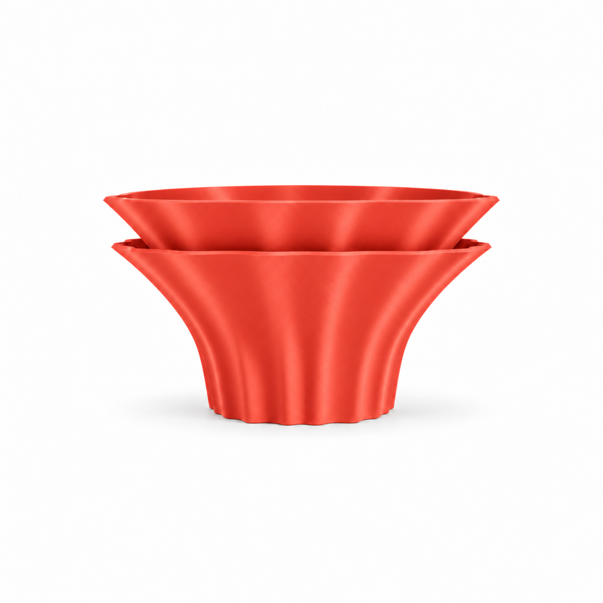 Corridonia Fruit Bowl – Red front empty