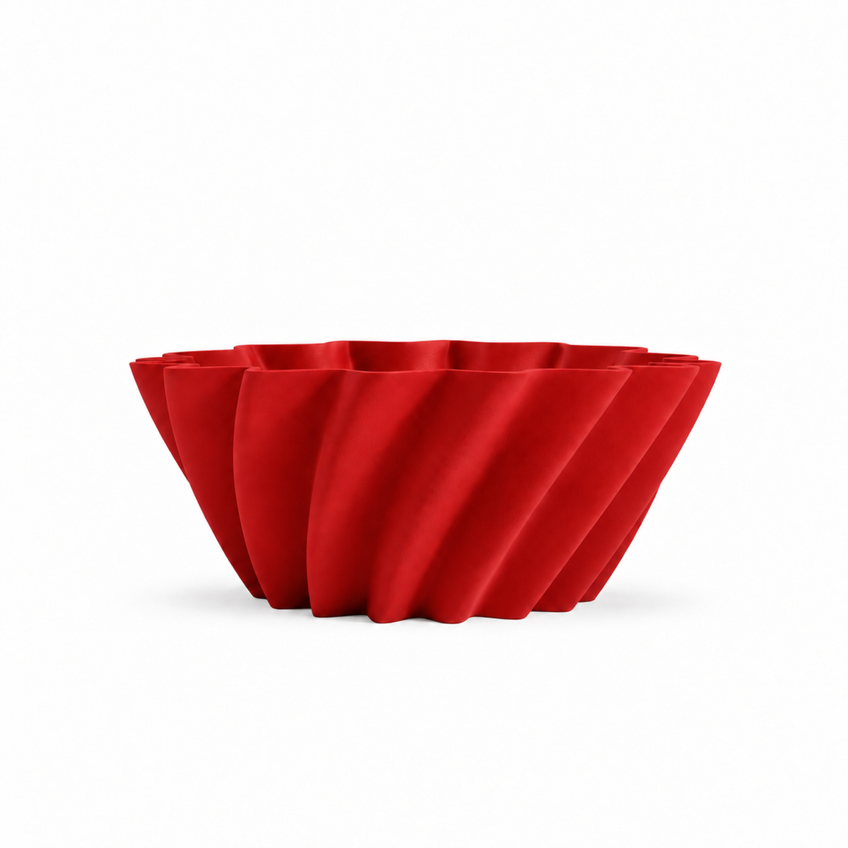 Montecosaro Fruit Bowl – Red front empty
