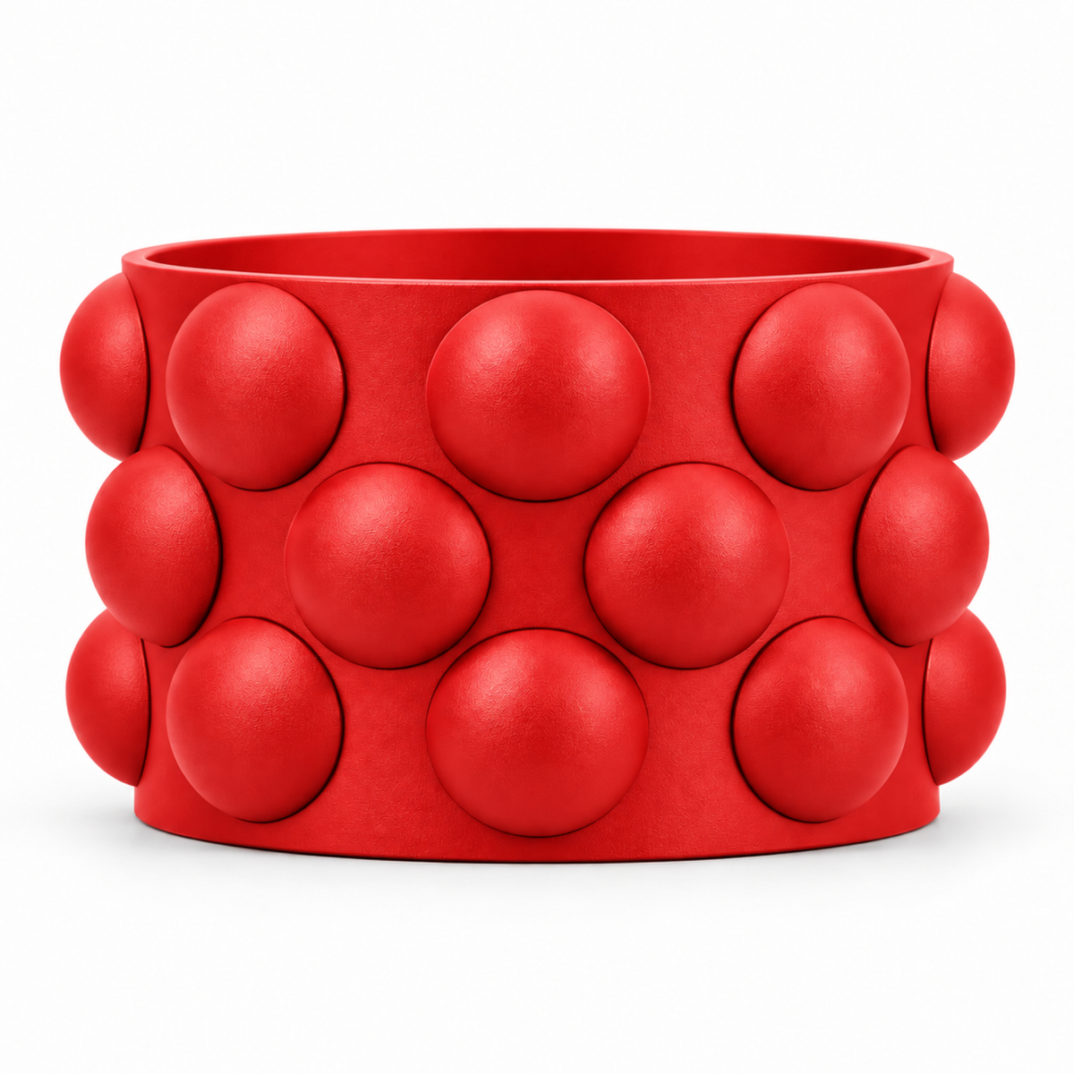 Numarelle Fruit Bowl – red front empty numarelle fruit bowl