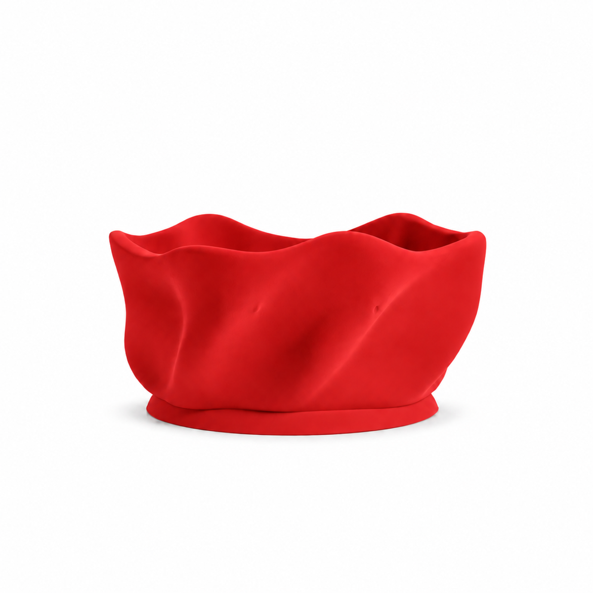 Sorrento Fruit Bowl – Red front empty