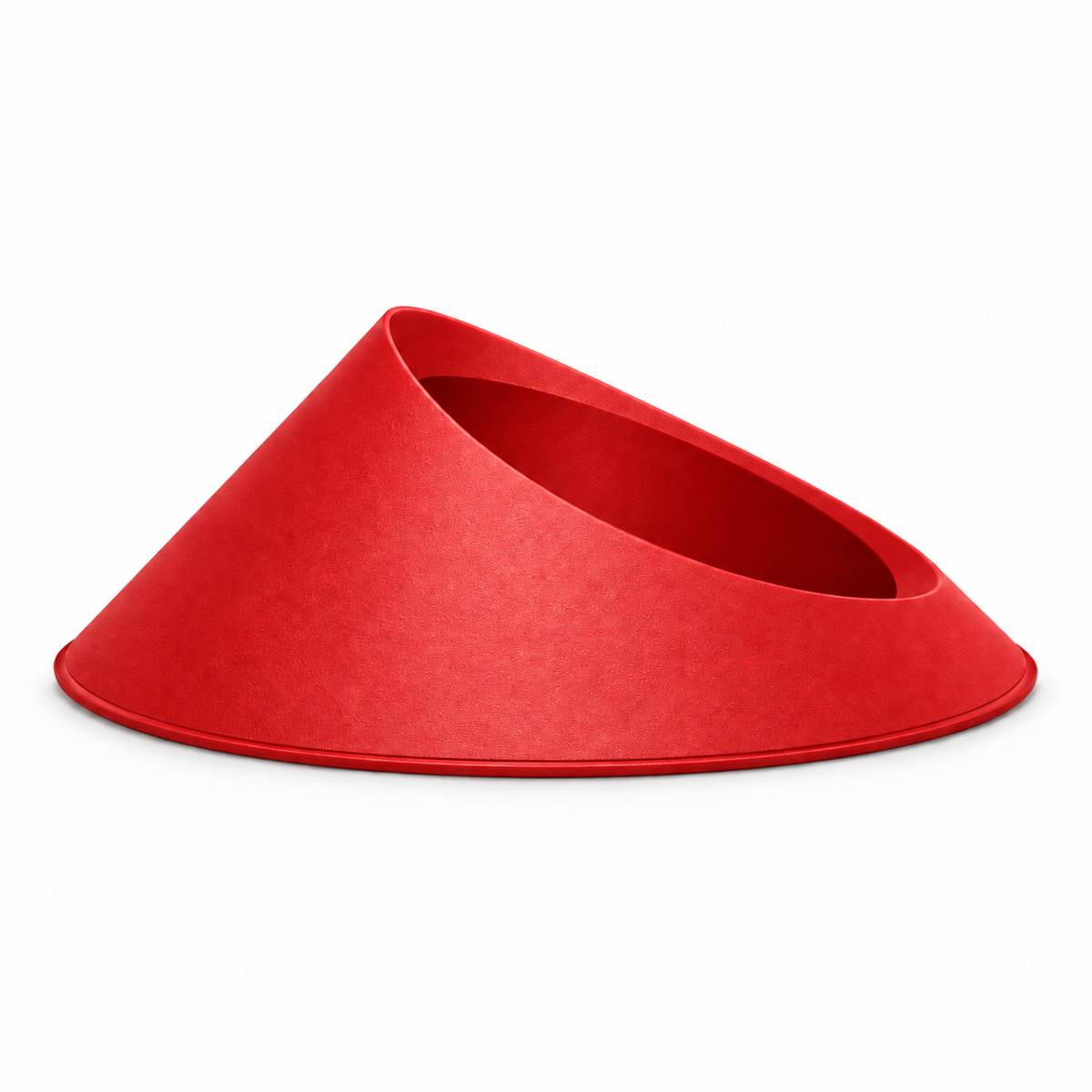 Vulcano Fruit Bowl – red front empty vulcano fruit bowl