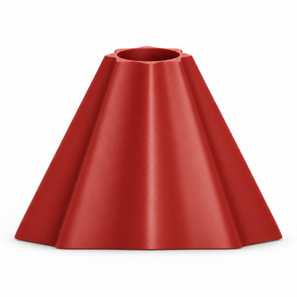 Montelara Vase Large – red front view montelara vase large