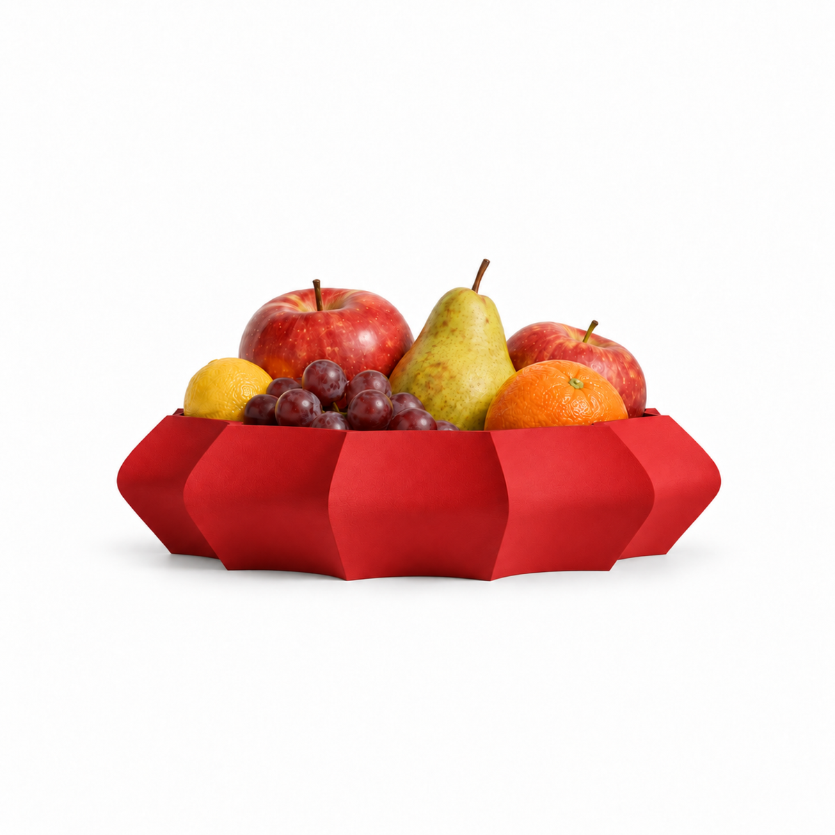 Manarola fruit bowl – Red front with fruit