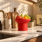 Montefioralle fruit bowl red edition – Red lifestyle 2