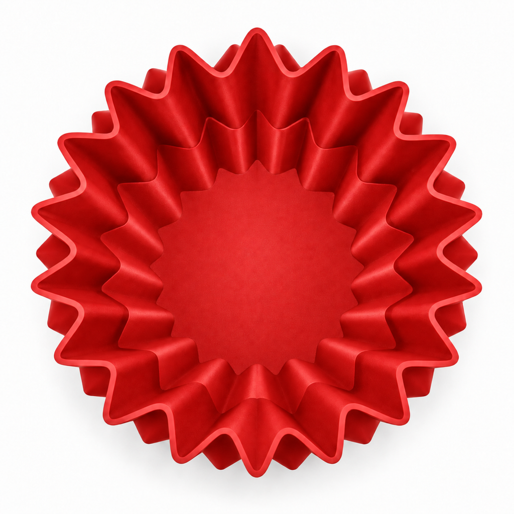 Amandera Fruit Bowl – red top empty amandera fruit bowl