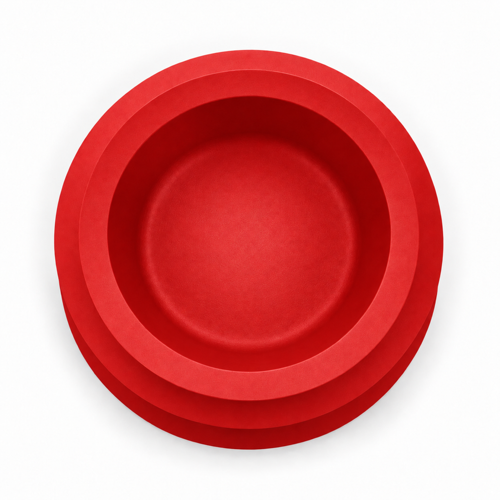 Bresivelle Fruit Bowl – red top empty bresivelle fruit bowl