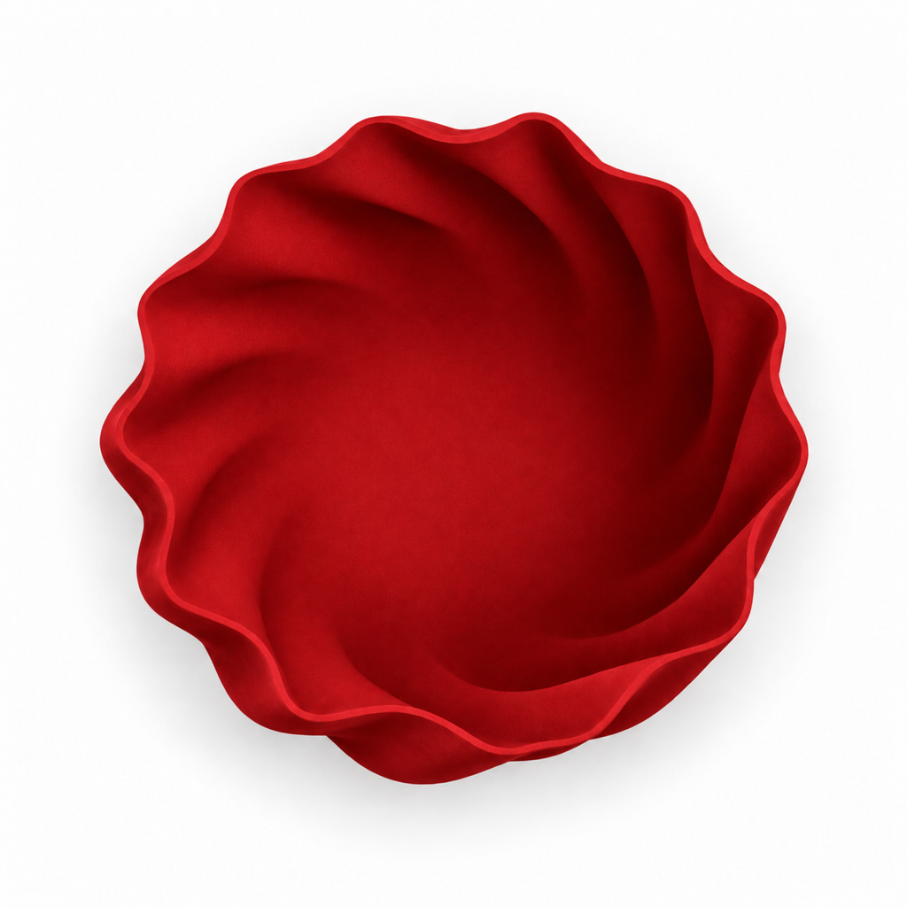 Montepulciano fruit bowl – Red top empty