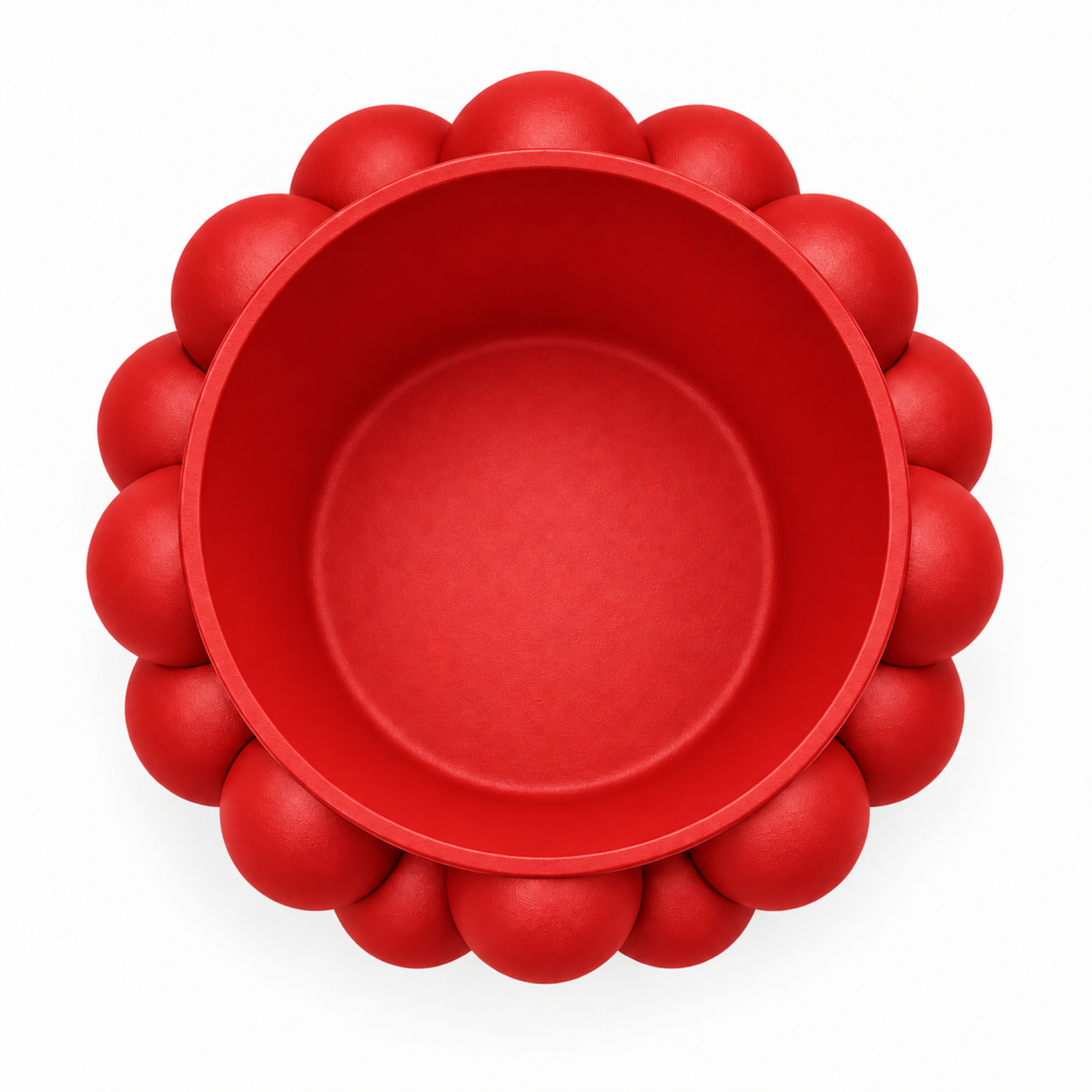 Numarelle Fruit Bowl – red top empty numarelle fruit bowl