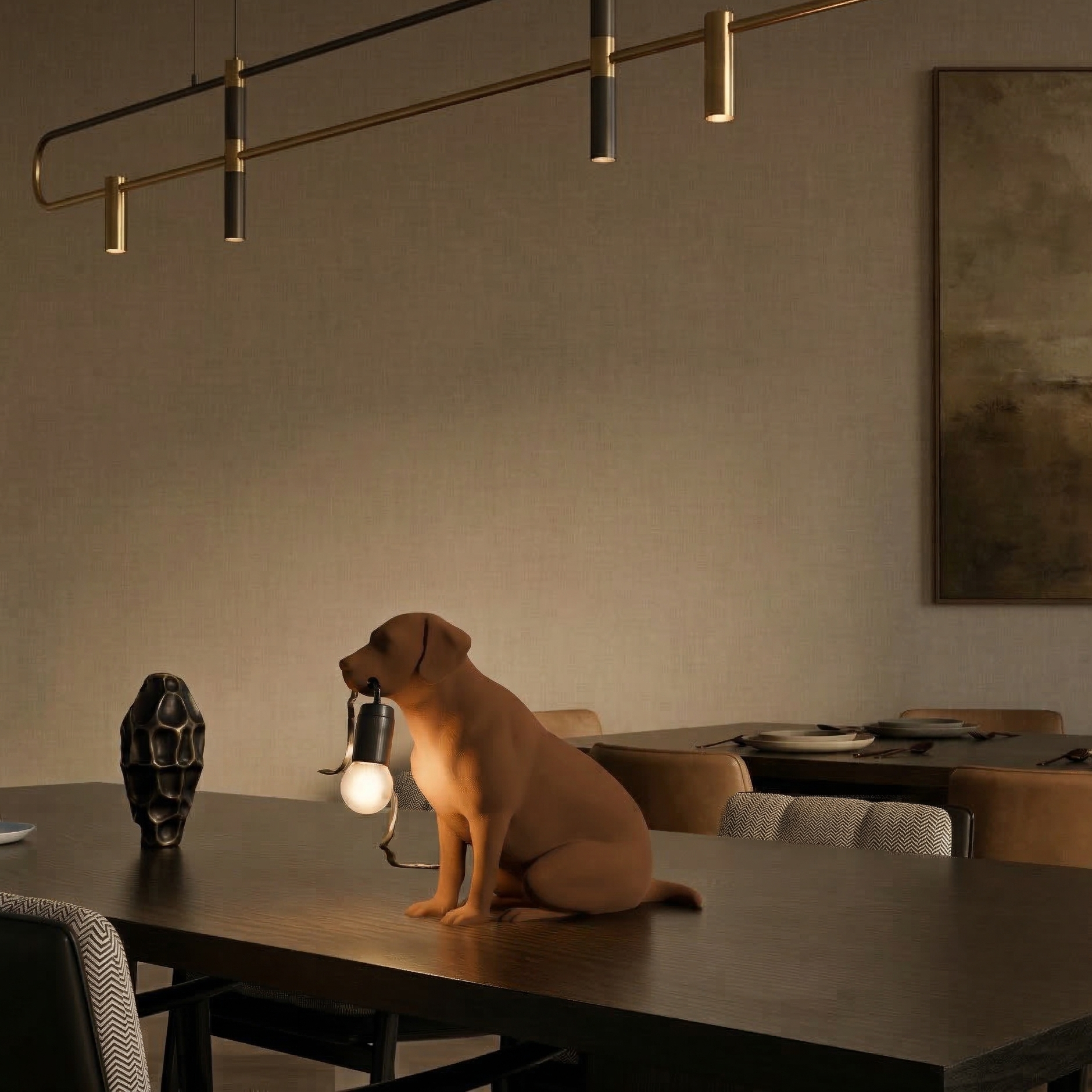 Labrador Retriever Table Lamp