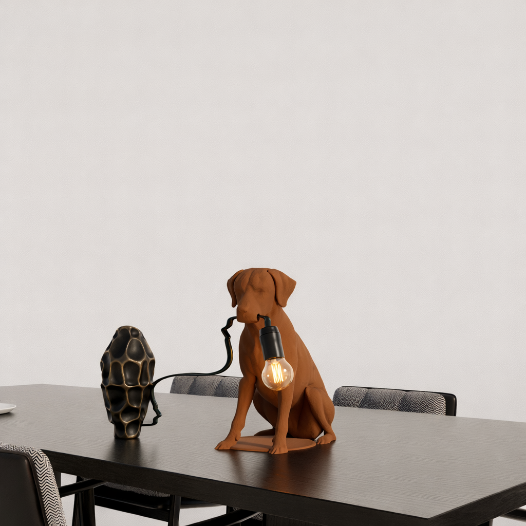 Lampada da tavolo Rhodesian Ridgeback