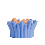 Fiastra Rivolo Fruit Bowl - Blue - rivolo fruitschaal blauw met fruit 1