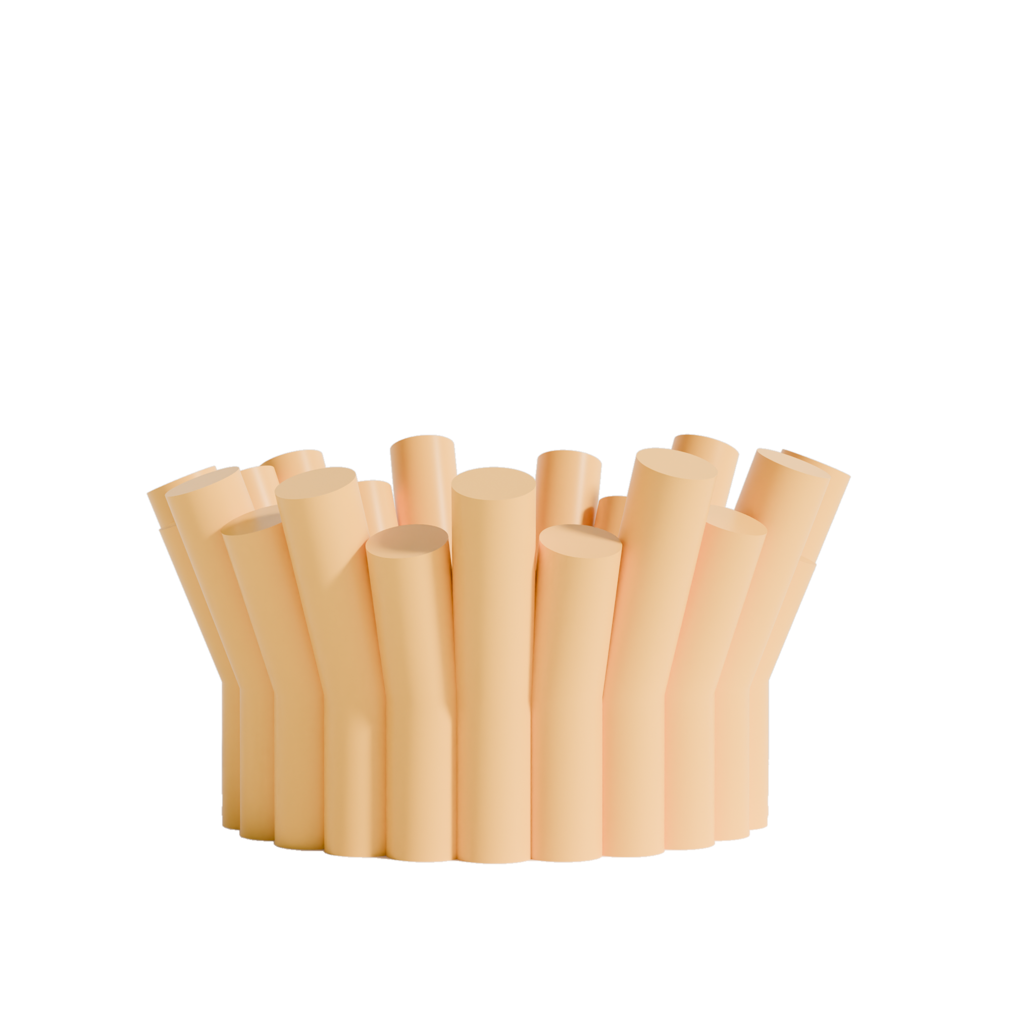 Fiastra Rivolo Fruit Bowl - White - rivolo fruitschaal wit studio 1