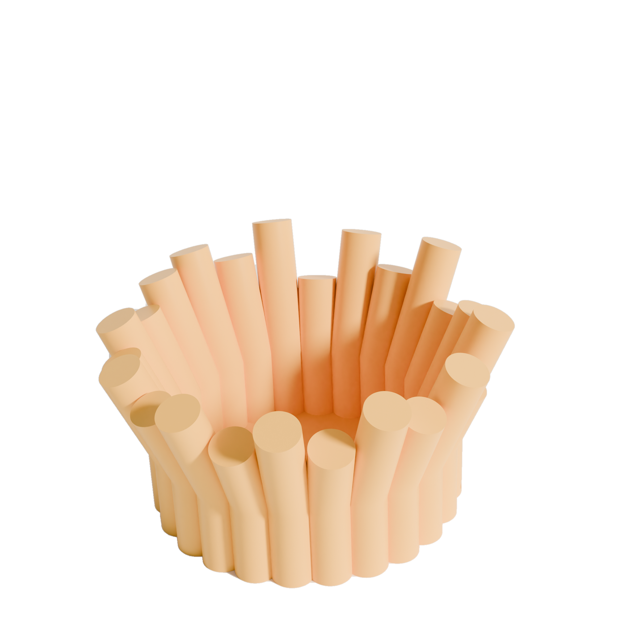 Fiastra Rivolo Fruit Bowl - White - rivolo fruitschaal wit studio 2
