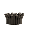 Fiastra Rivolo Fruit Bowl - Black - rivolo fruitschaal zwart studio 1