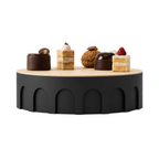 Romano Cake Stand - Black