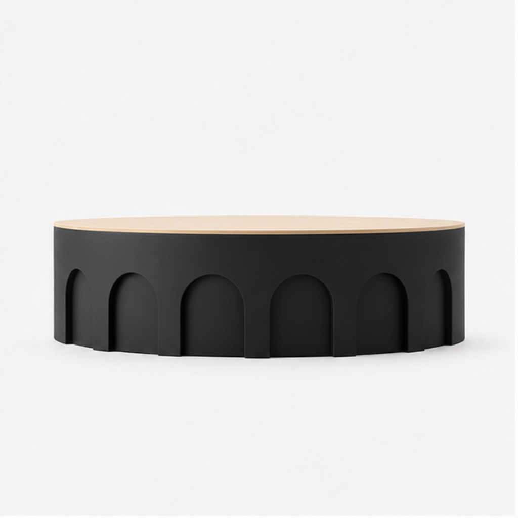 Romano Cake Stand - Black