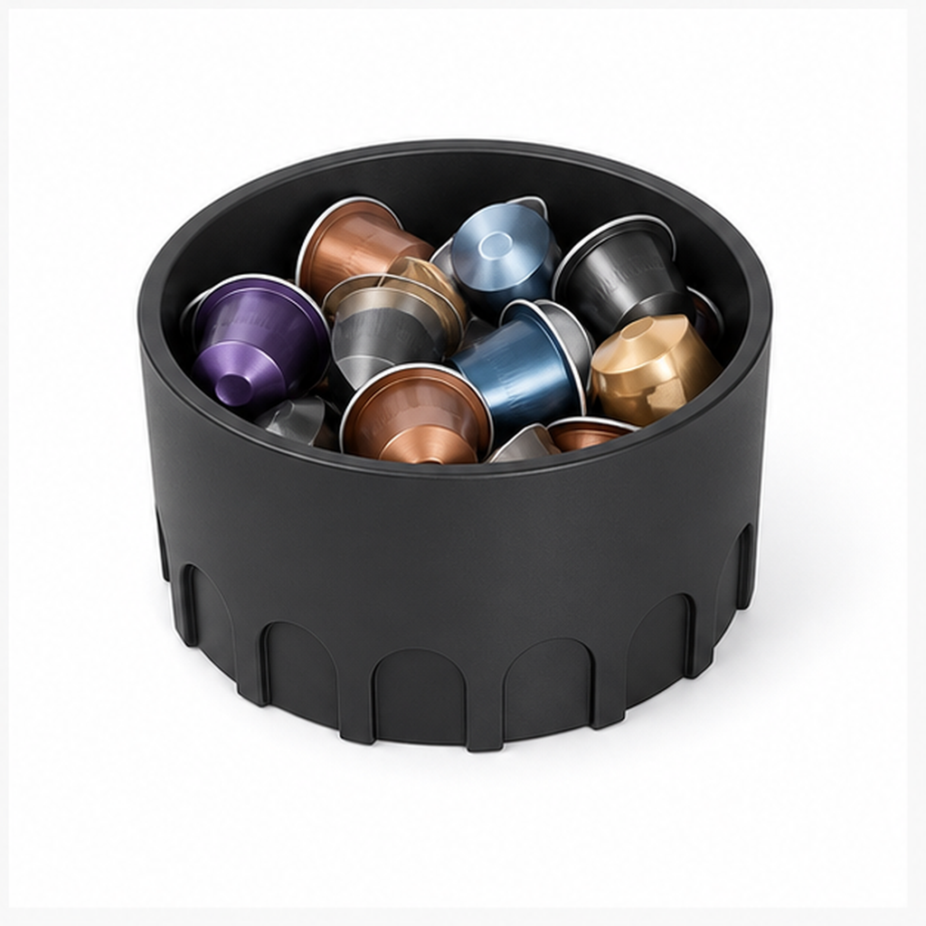 Romano Universal Coffee Capsule Holder - Black